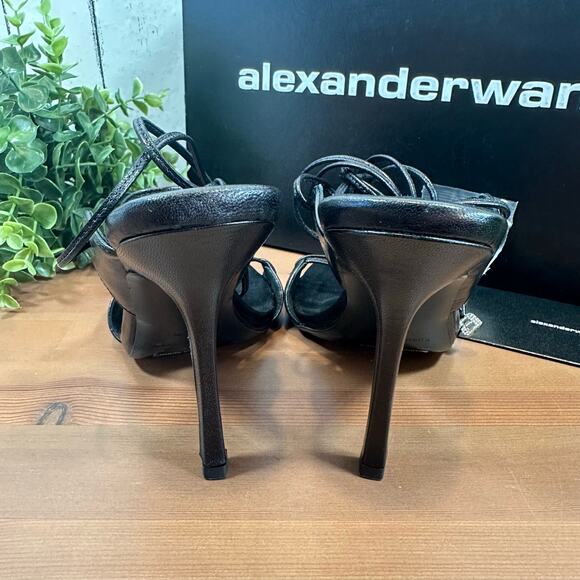 Alexander Wang Women's Lucienne 105 Ankle Tie High Heel Sandals Size 36 $595 - Picture 10 of 14